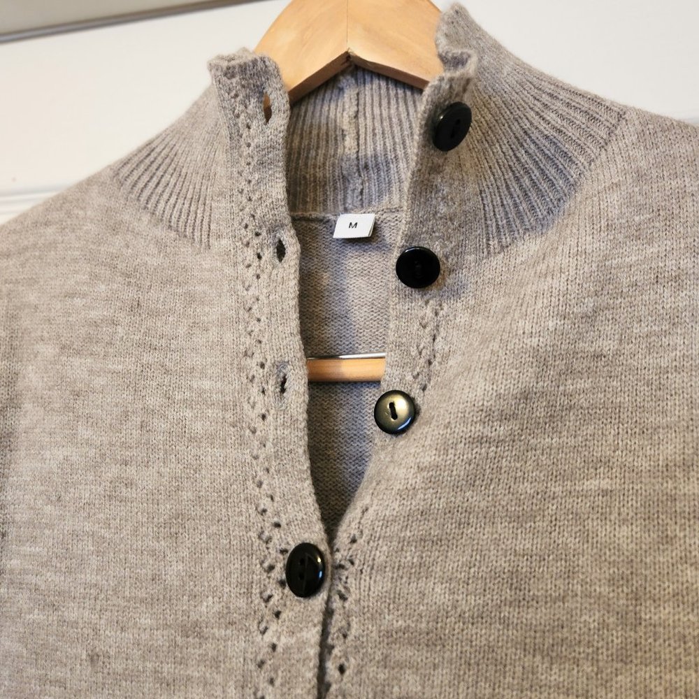 Cardigan Button Up Sweater - Picture 5 of 7